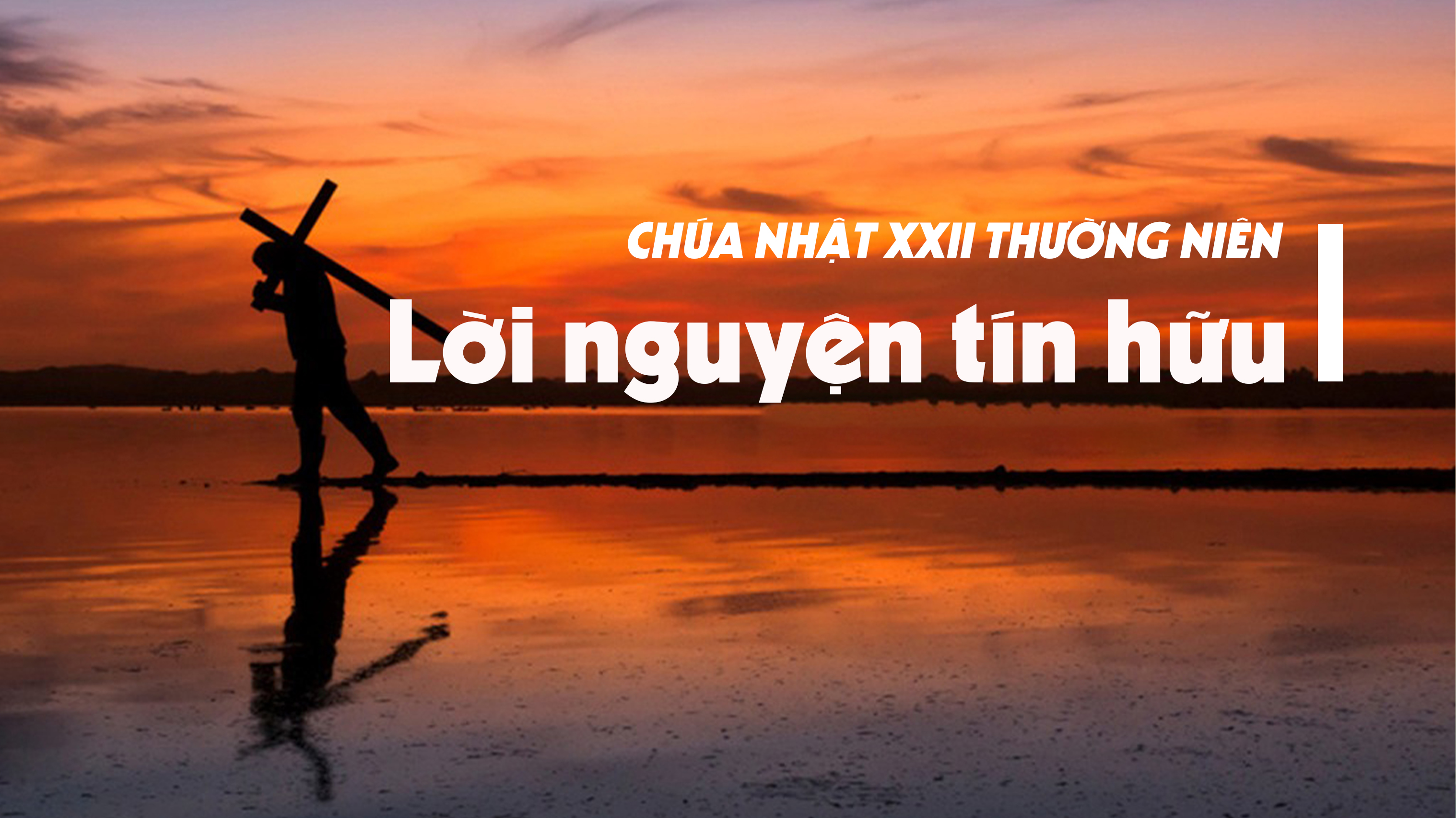 Lời nguyện tín hữu - Chúa nhật XXII thường niên - năm A